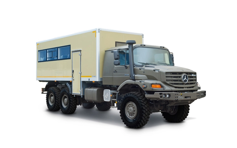 Вахтовый автобус на базе шасси Mercedes-Benz-Zetros