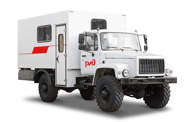 Вахтовый автобус на базе шасси ГАЗ 33081
