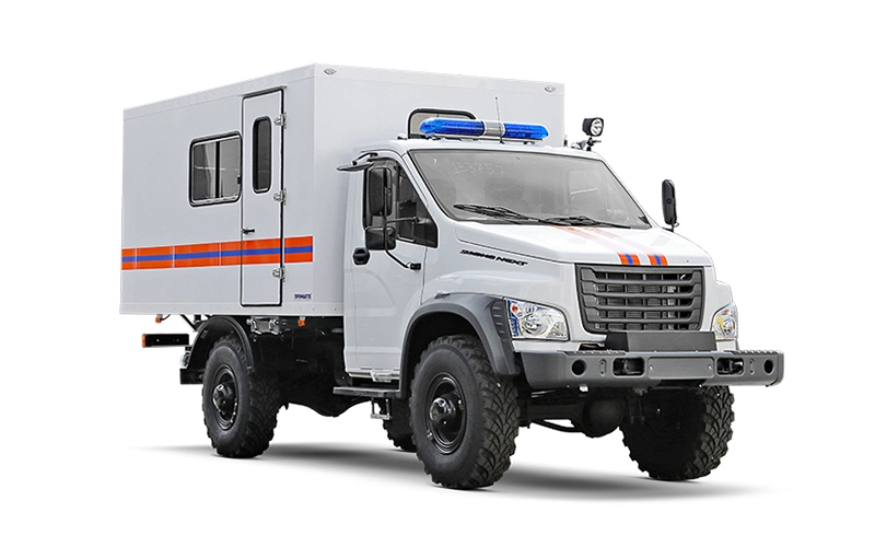 Аварийно-спасательный автомобиль МЧС на базе шасси ГАЗ С41А23