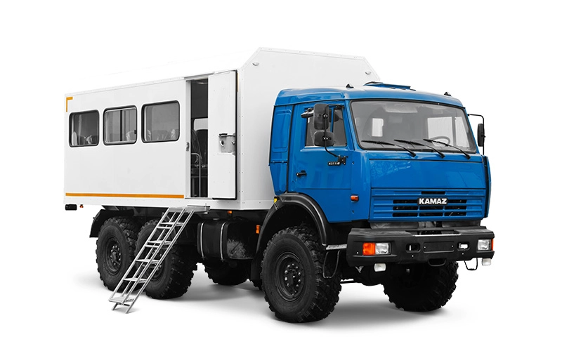 Вахтовый автобус на базе шасси КАМАЗ 43114
