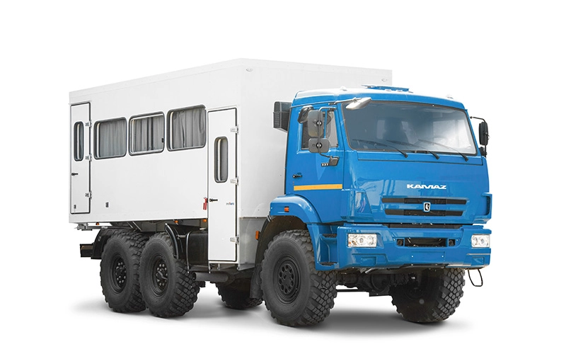Вахтовый автобус на базе шасси КАМАЗ 5350