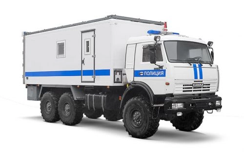 Спецтехника МВД на базе КАМАЗ