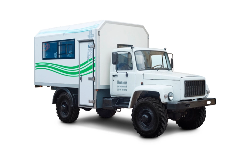 Вахтовый автобус на базе шасси ГАЗ 33081
