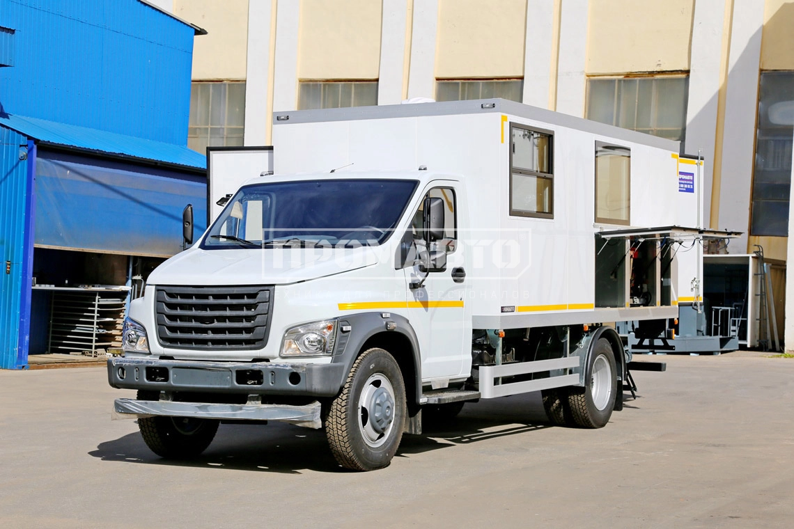 Передвижная мастерская на базе шасси ГАЗ C41R33 3