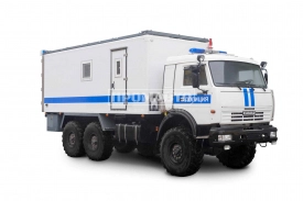Передвижной штаб МВД на базе шасси КАМАЗ 43118 1