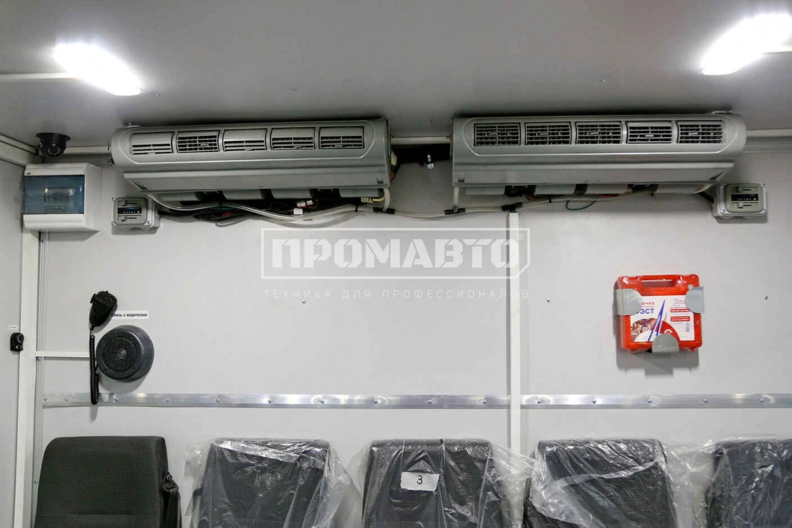 Вахтовый автобус (32+1) на базе шасси SHACMAN X3000 13