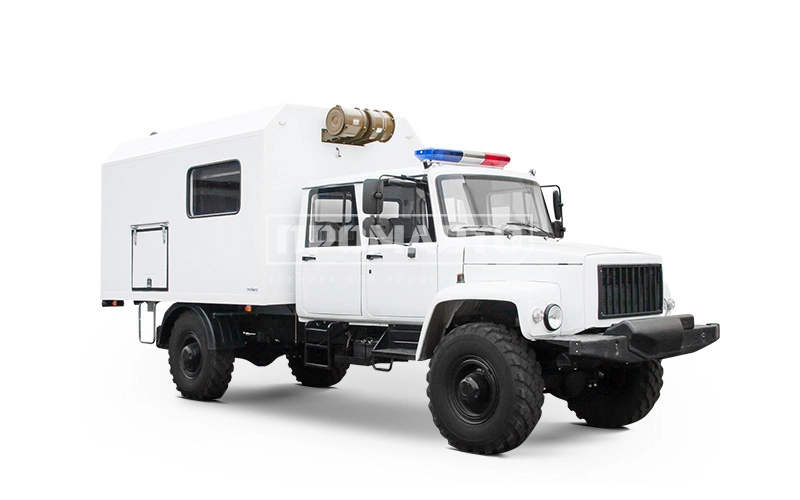 Передвижная лаборатория для аварийных бригад на базе шасси ГАЗ 33081 1
