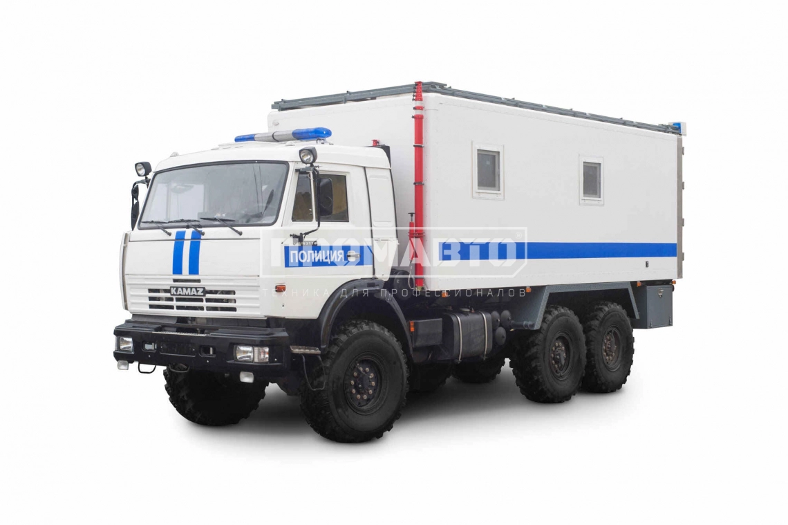 Передвижной штаб МВД на базе шасси КАМАЗ 43118 5