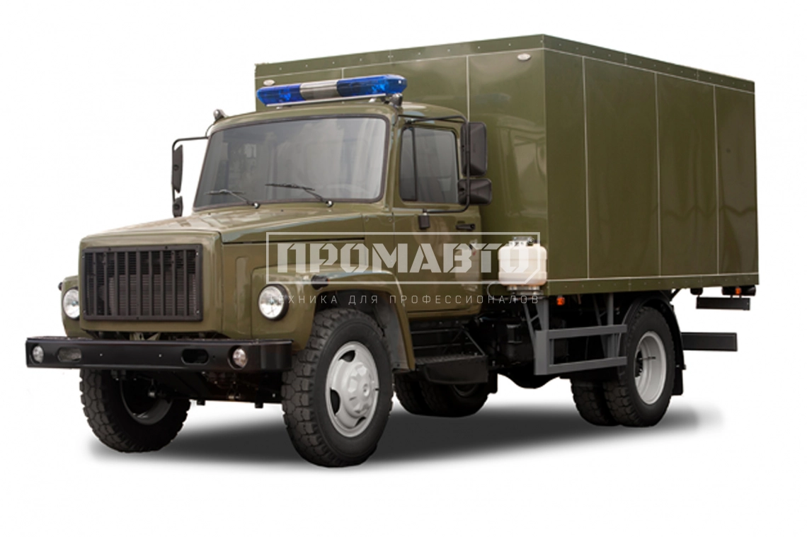 Специальный автомобиль МВД для перевозки задержанных на базе шасси ГАЗ 3309 2