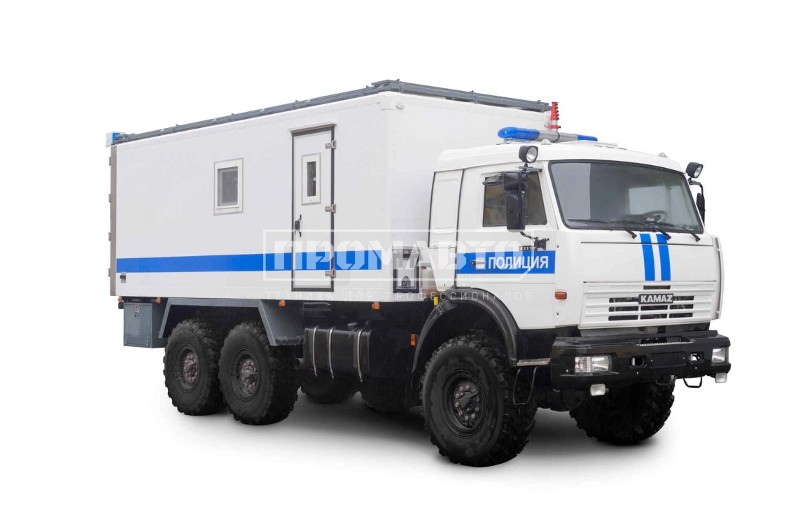 Передвижной штаб МВД на базе шасси КАМАЗ 43118 1