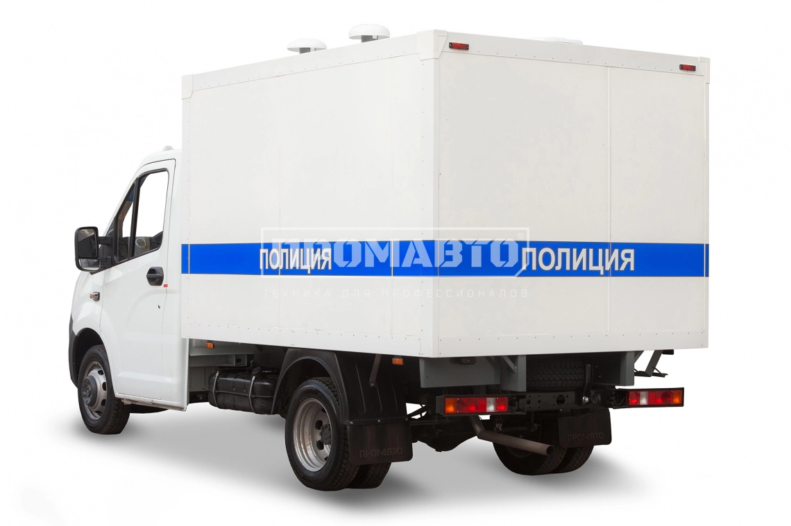 Специальный автомобиль МВД для перевозки задержанных на базе шасси ГАЗель Next 3