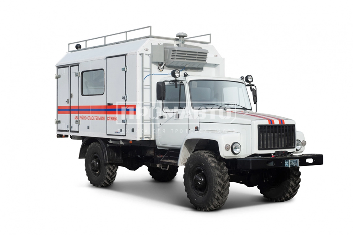 Автомобиль-мастерская МЧС на базе шасси ГАЗ-33081 1