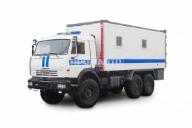 Передвижной штаб МВД на базе шасси КАМАЗ 43118 5