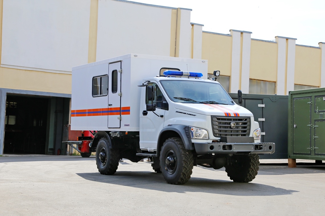 Аварийно-спасательный автомобиль на базе шасси ГАЗ С41А23 1
