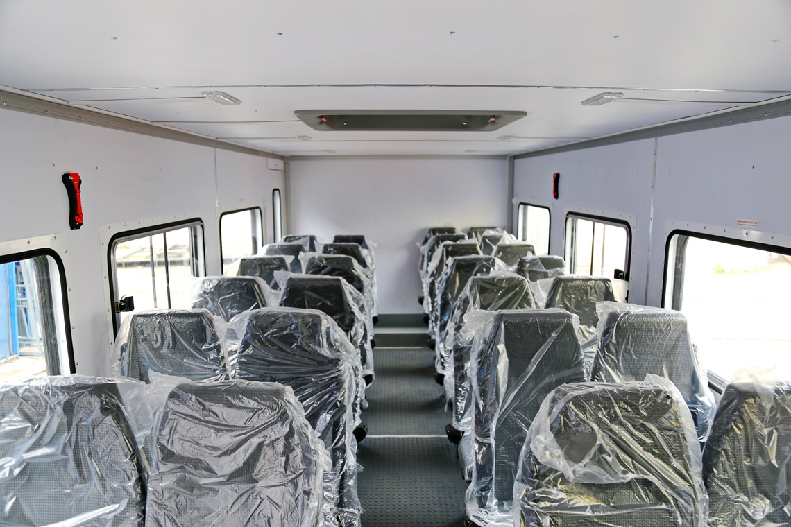 Вахтовый автобус (28+2) на базе шасси КАМАЗ 43118 5