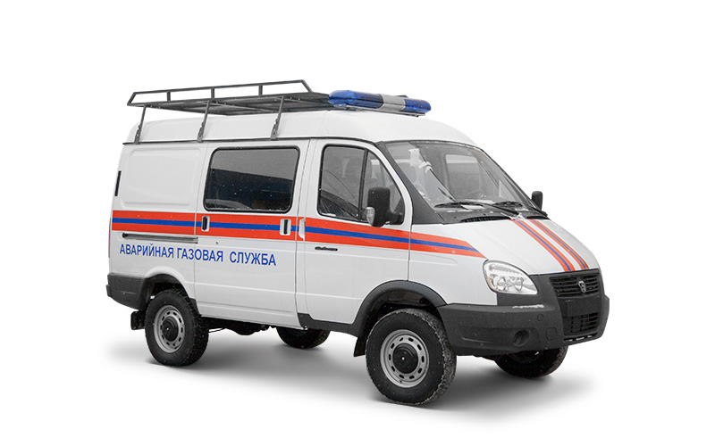 Аварийная газовая служба на базе шасси ГАЗ 27527