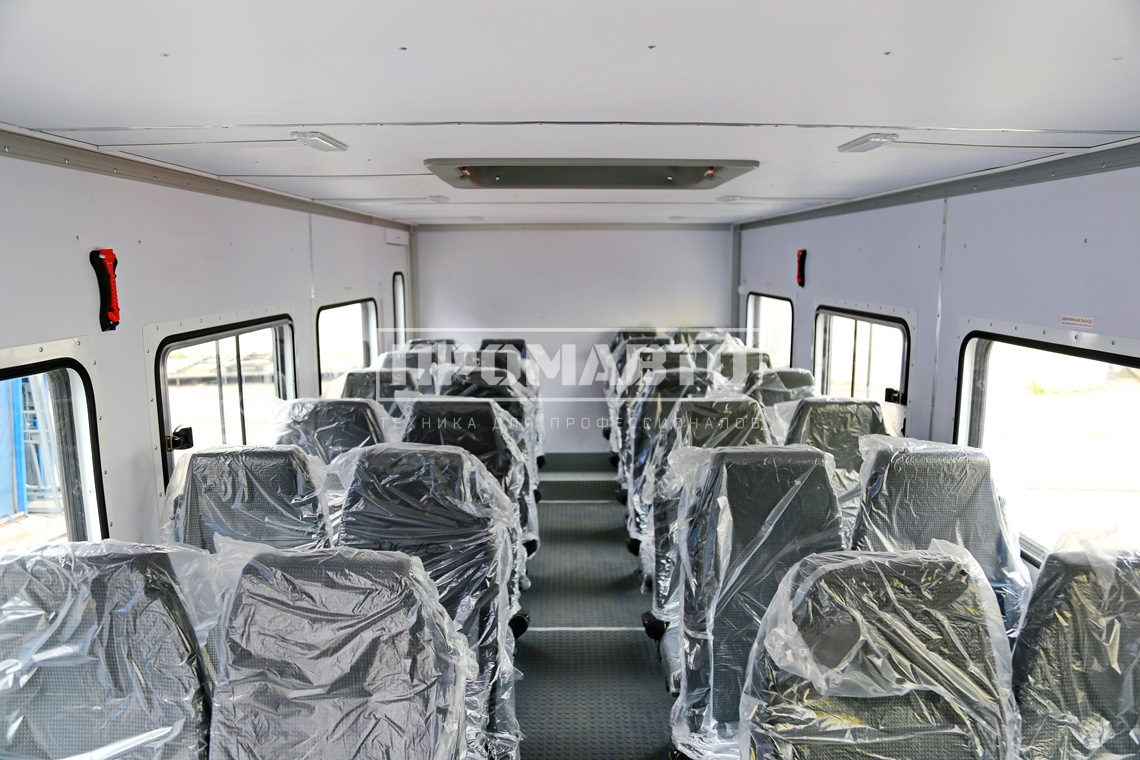 Вахтовый автобус (28+2) на базе шасси КАМАЗ 43118 5