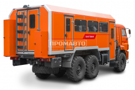 Вахтовый автобус для ремонтных бригад на базе шасси КАМАЗ 43118 4
