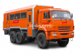 Вахтовый автобус для ремонтных бригад на базе шасси КАМАЗ 43118 2