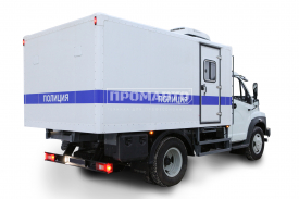 Специальный автомобиль для перевозки задержанных на базе шасси ГАЗ С41R13 4