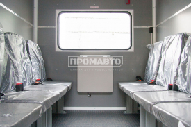 Вахтовый автобус с грузовым отсеком на базе шасси ГАЗ 33088  3