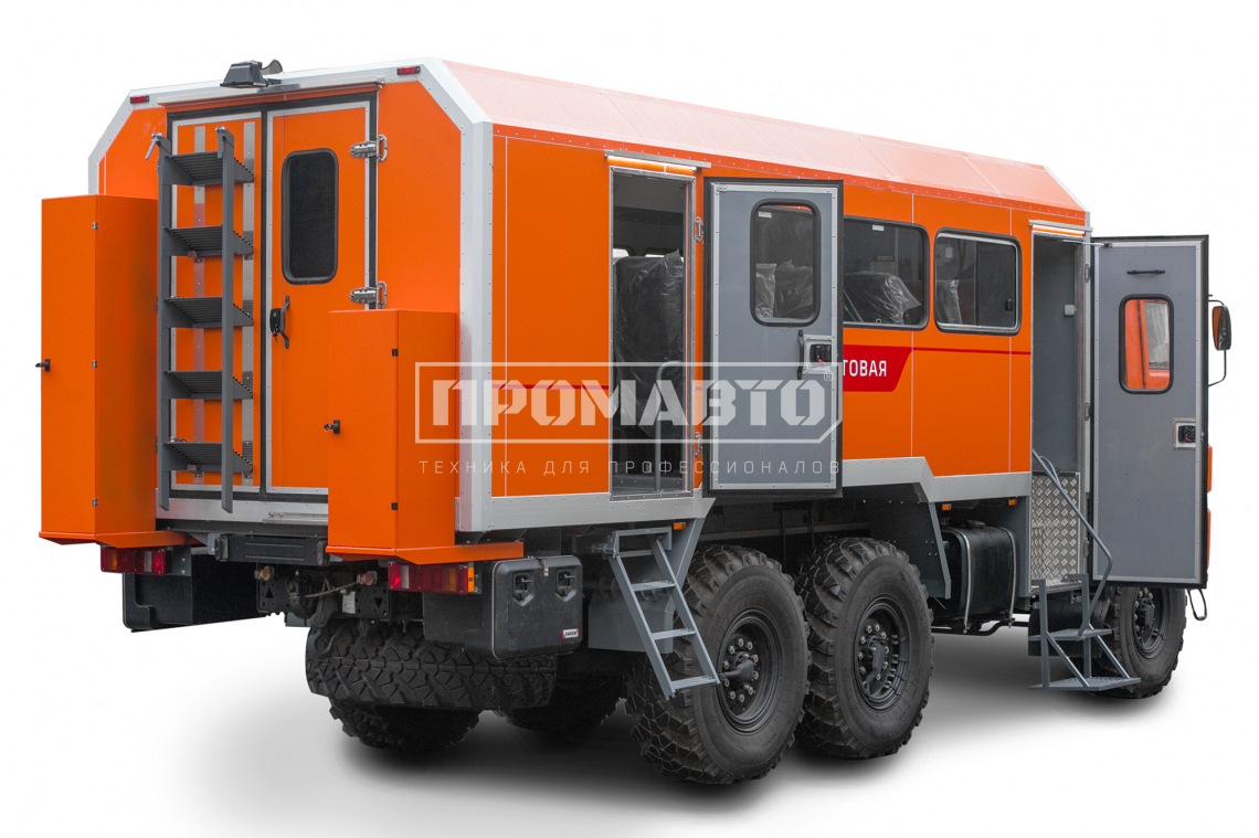 Вахтовый автобус для ремонтных бригад на базе шасси КАМАЗ 43118 5